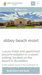Mobile Screenshot of abbeybeach.com.au